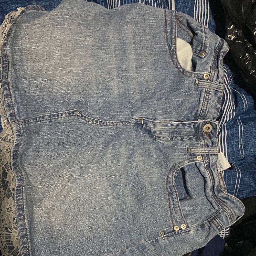 Stylish Blue Women's Denim Overalls